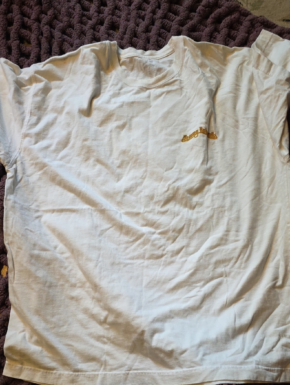 White Men’s Short-Sleeve Crewneck Shirt Tommy Bahama